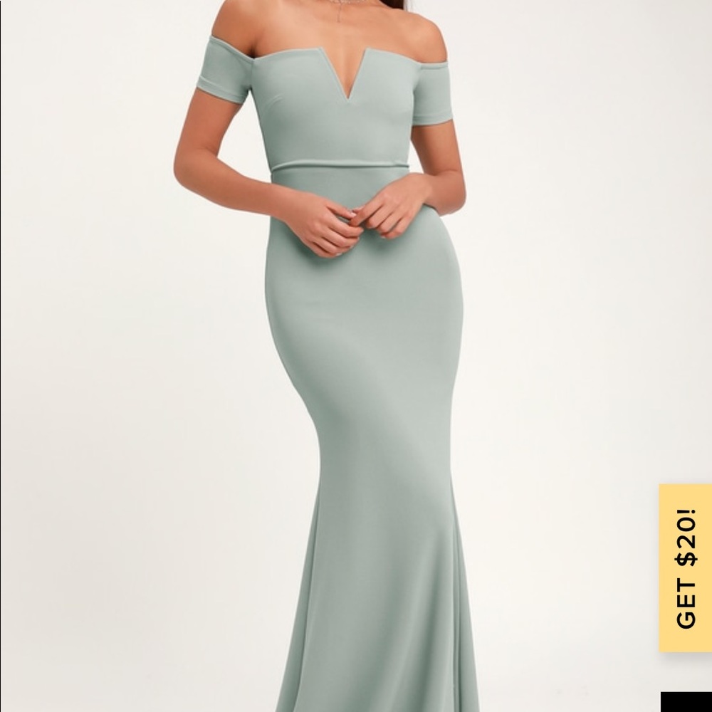 Off the Shoulder Maxi